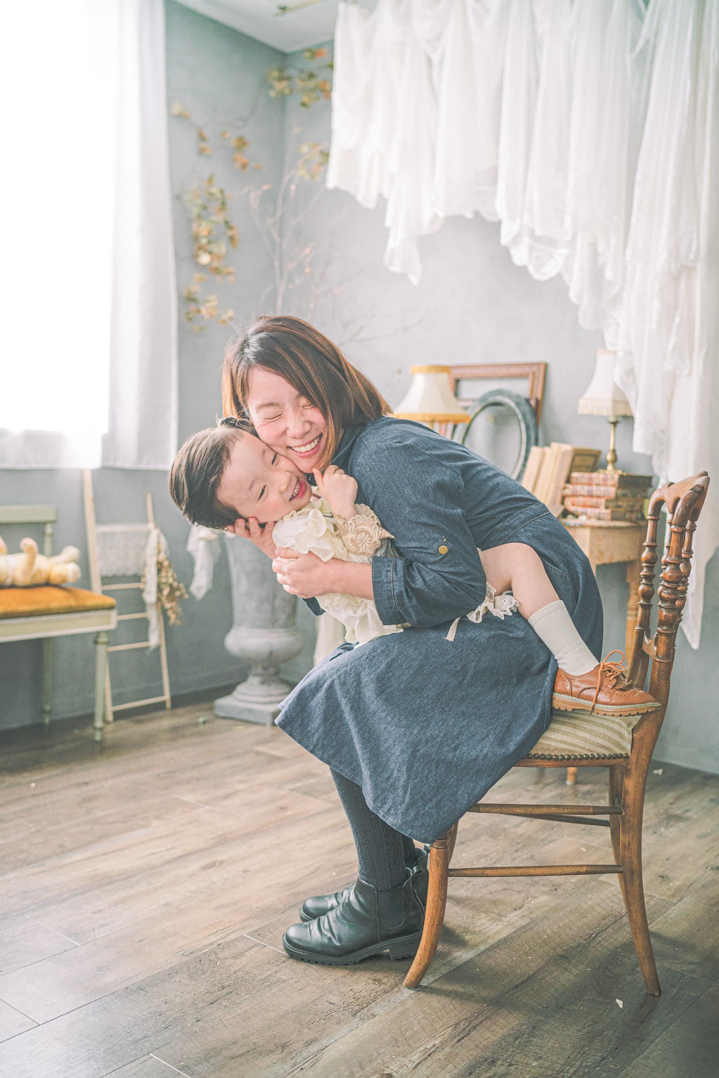 お宮参りや七五三の女性カメラマン