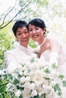 結婚式の写真