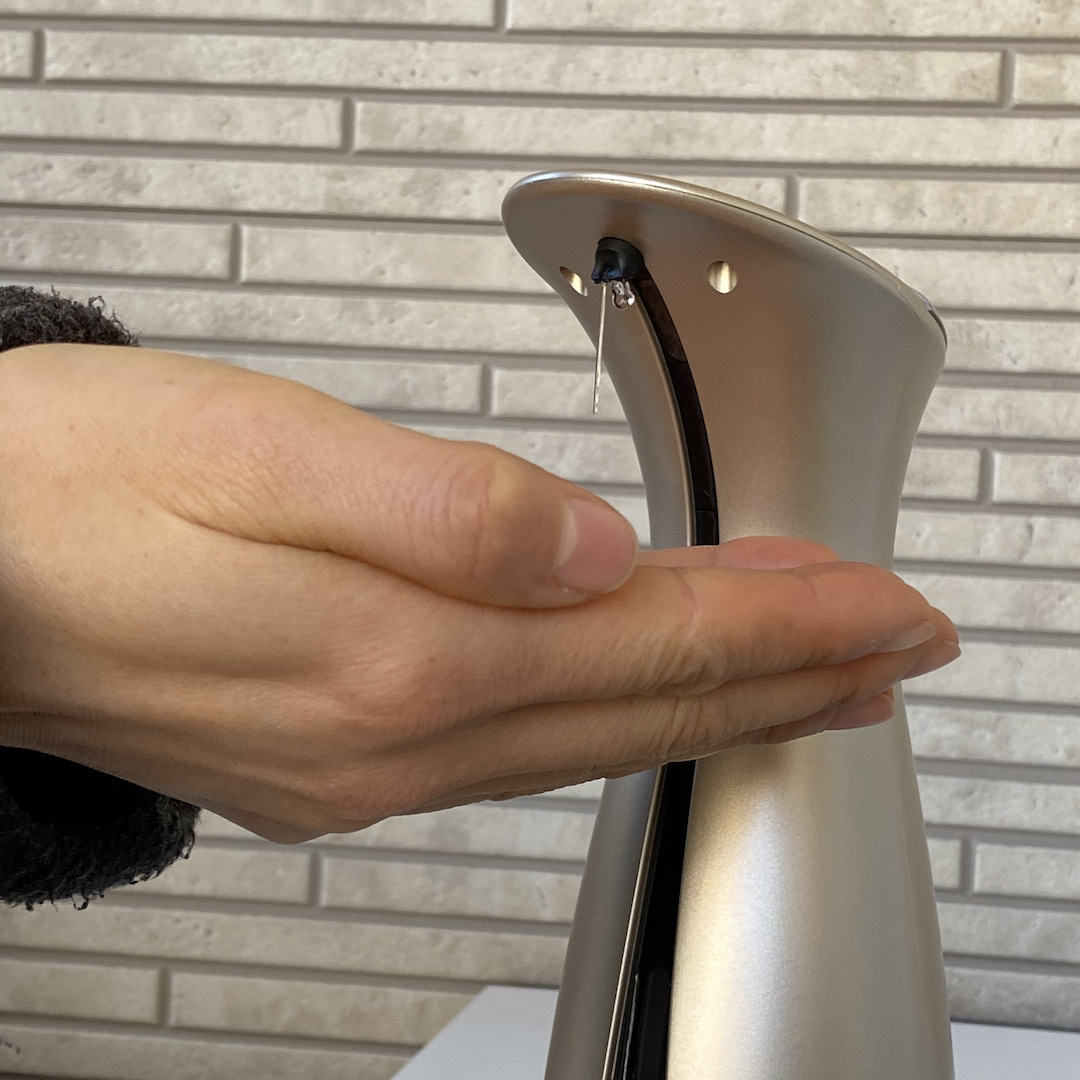 感染症対策の写真